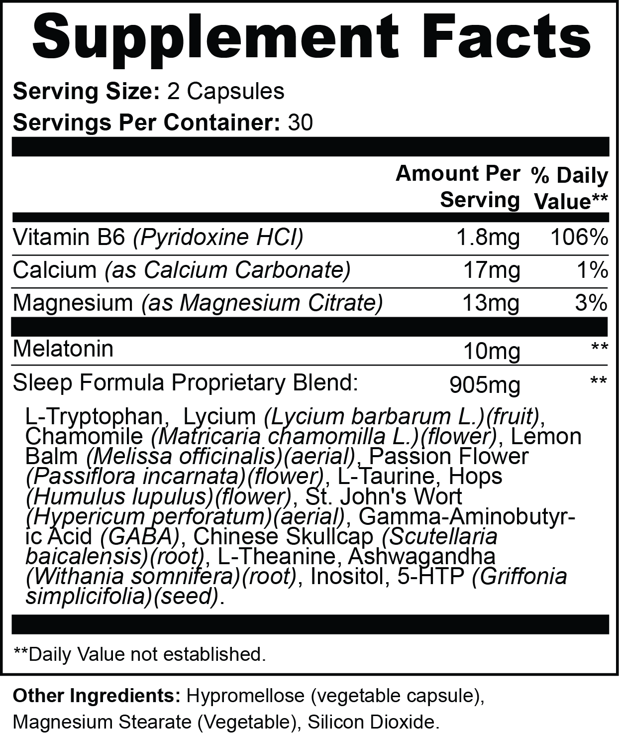 Good Night - Anton Nutrition