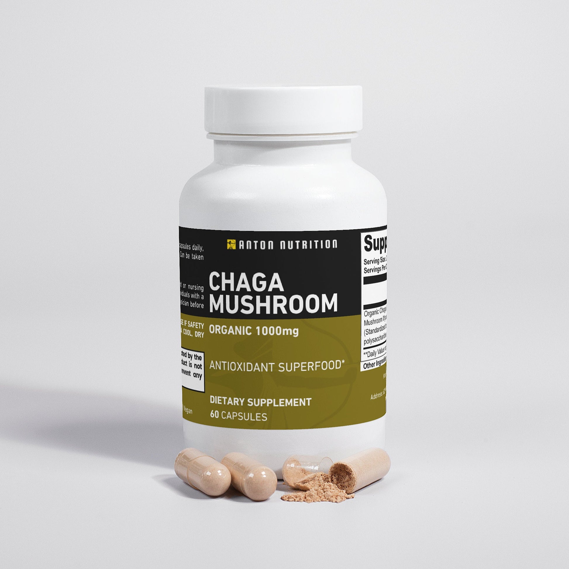 Chaga Mushroom - Anton Nutrition