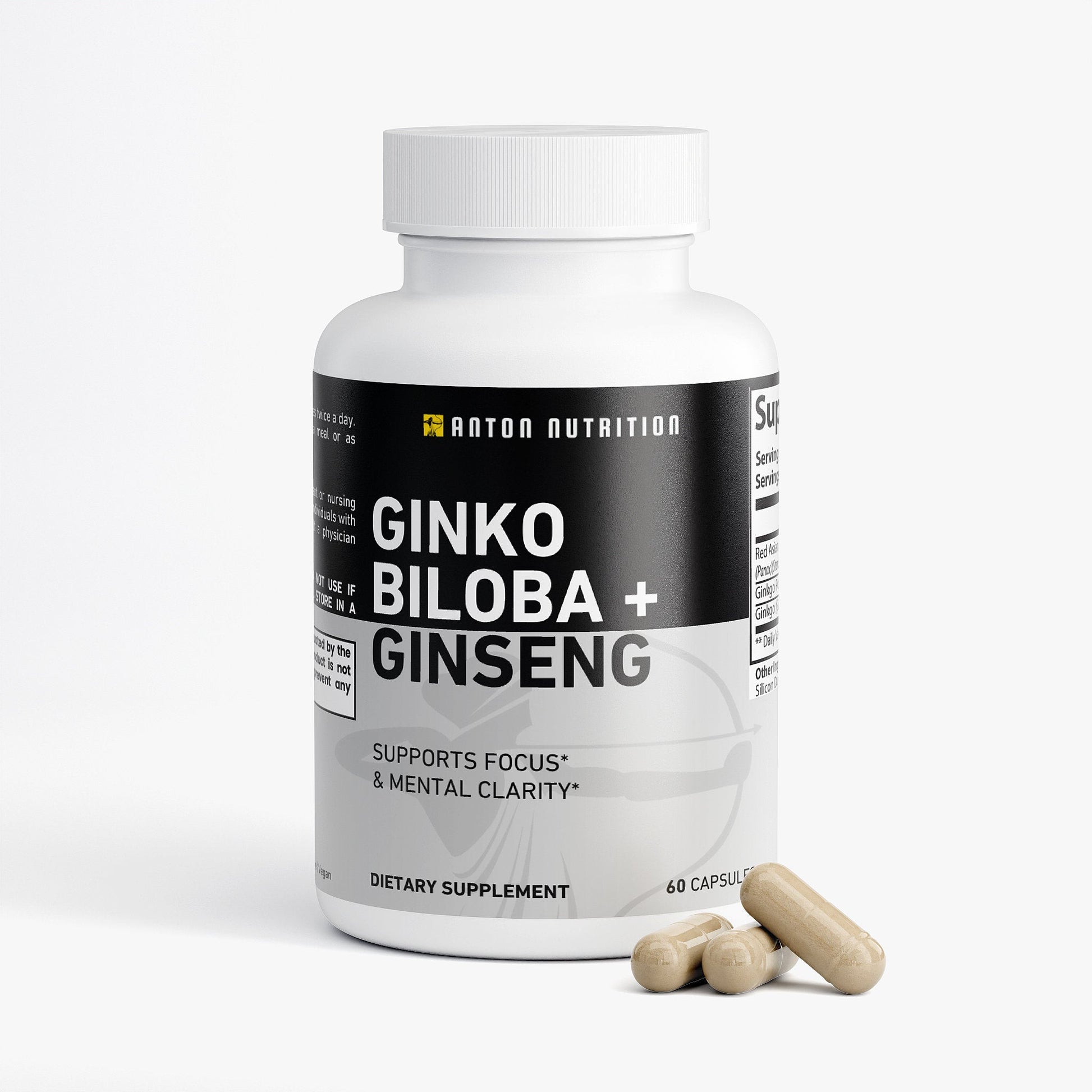 Ginkgo Biloba & Ginseng - Anton Nutrition