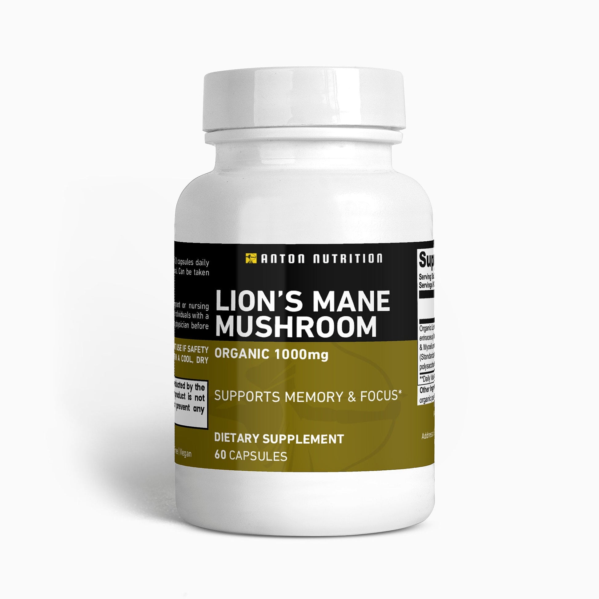 Lion's Mane Mushroom - Anton Nutrition