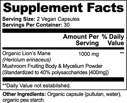 Lion's Mane Mushroom - Anton Nutrition