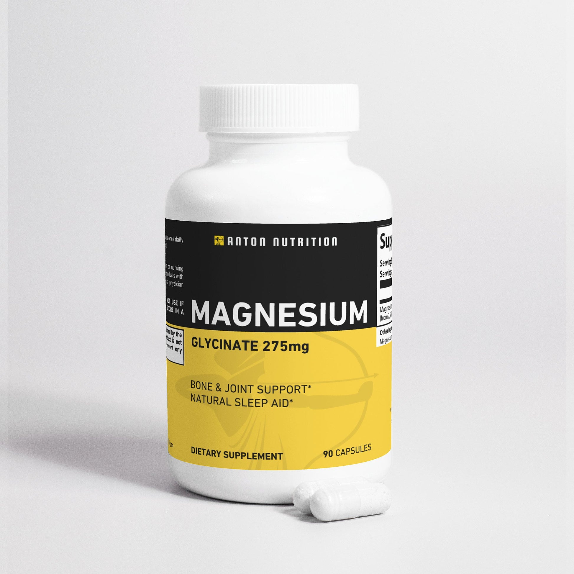 Magnesium Glycinate 275mg - Anton Nutrition