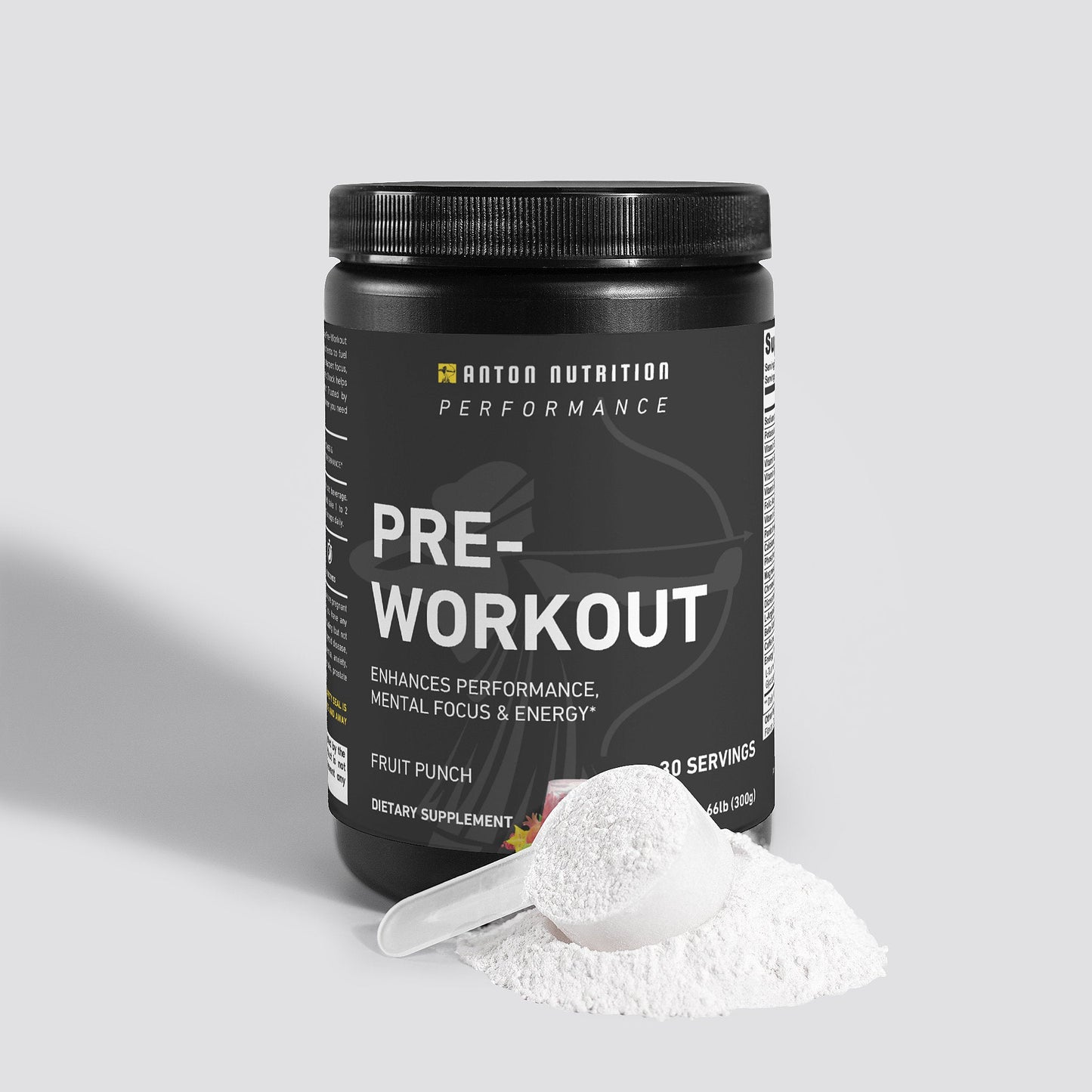 Performance Pre - Workout Powder (Fruit Punch) - Anton Nutrition