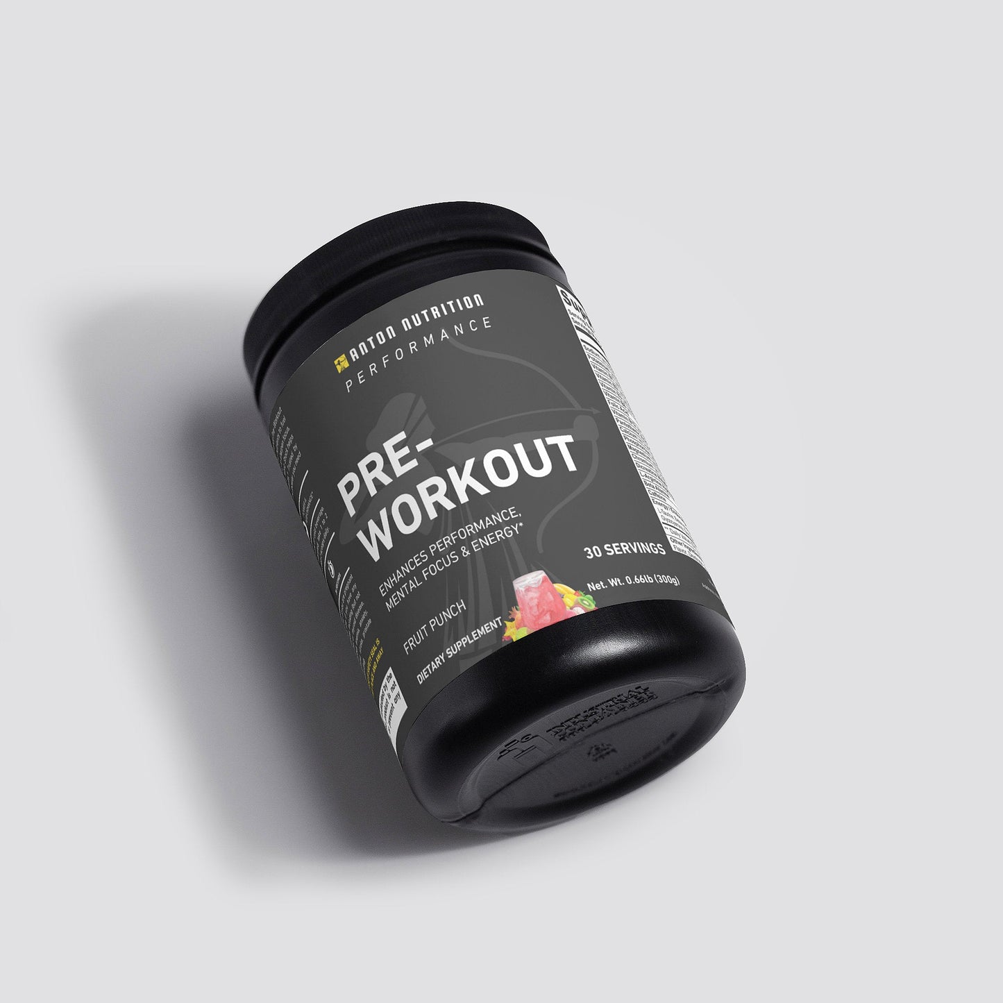 Performance Pre - Workout Powder (Fruit Punch) - Anton Nutrition