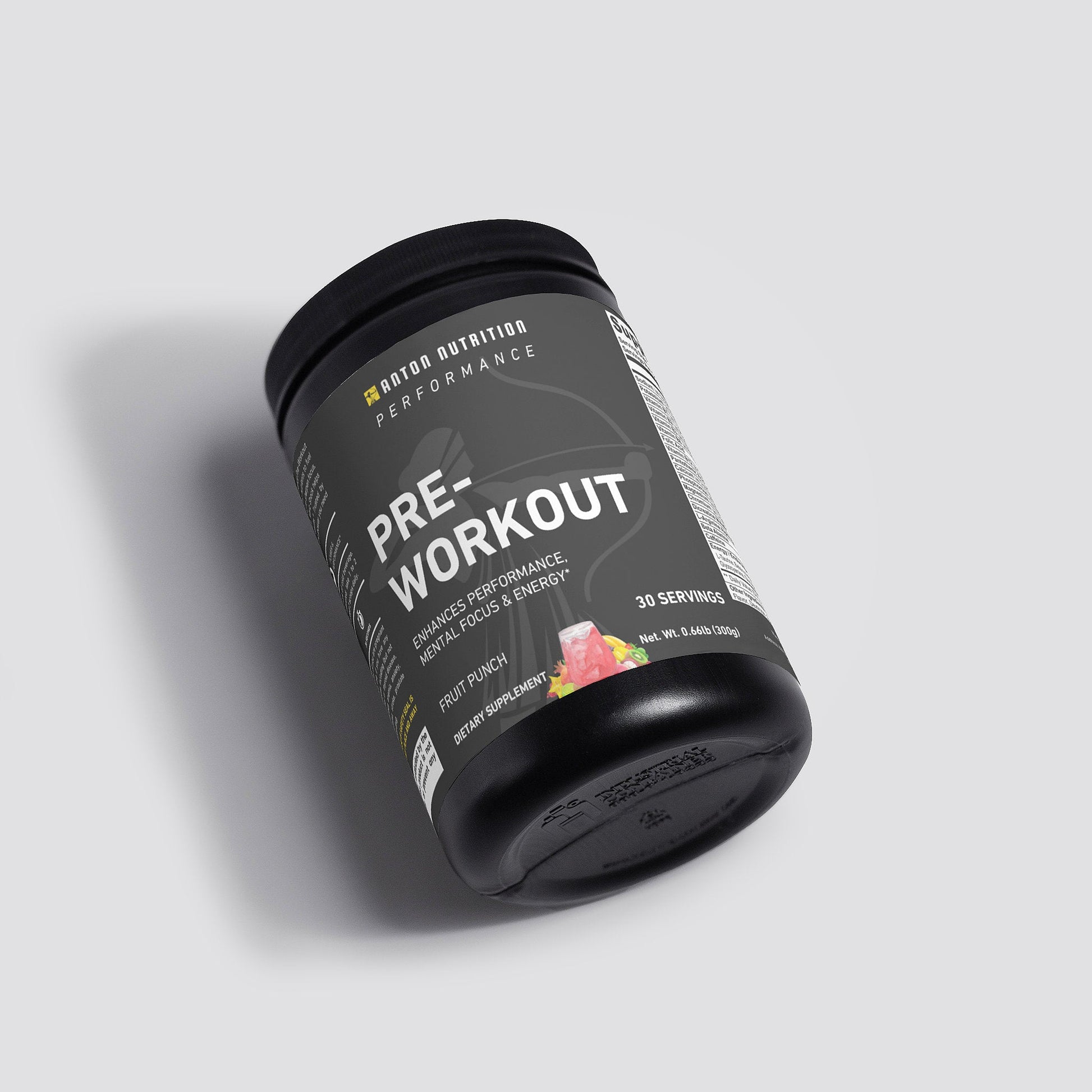 Performance Pre - Workout Powder (Fruit Punch) - Anton Nutrition