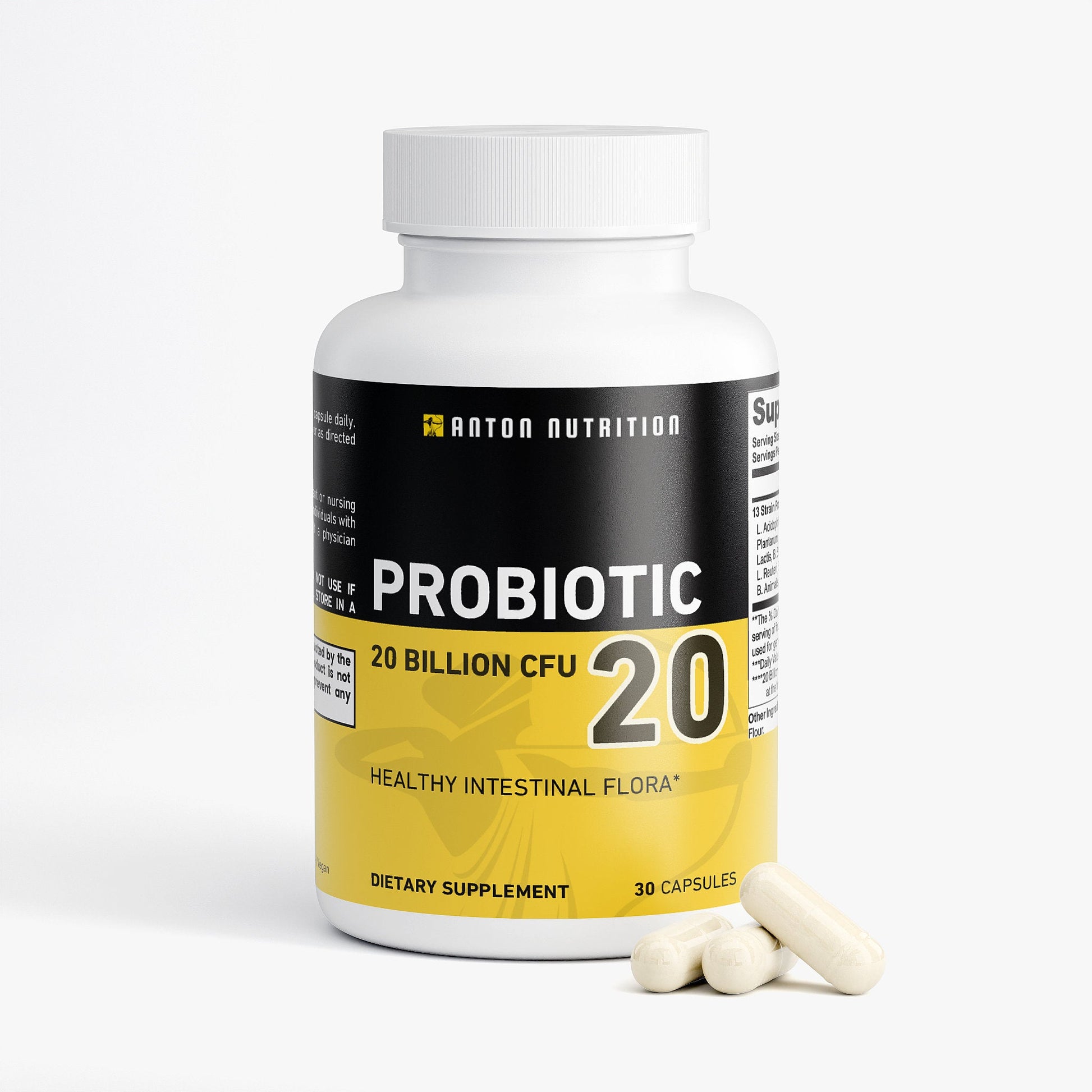 Probiotic 20 Billion CFU - Anton Nutrition