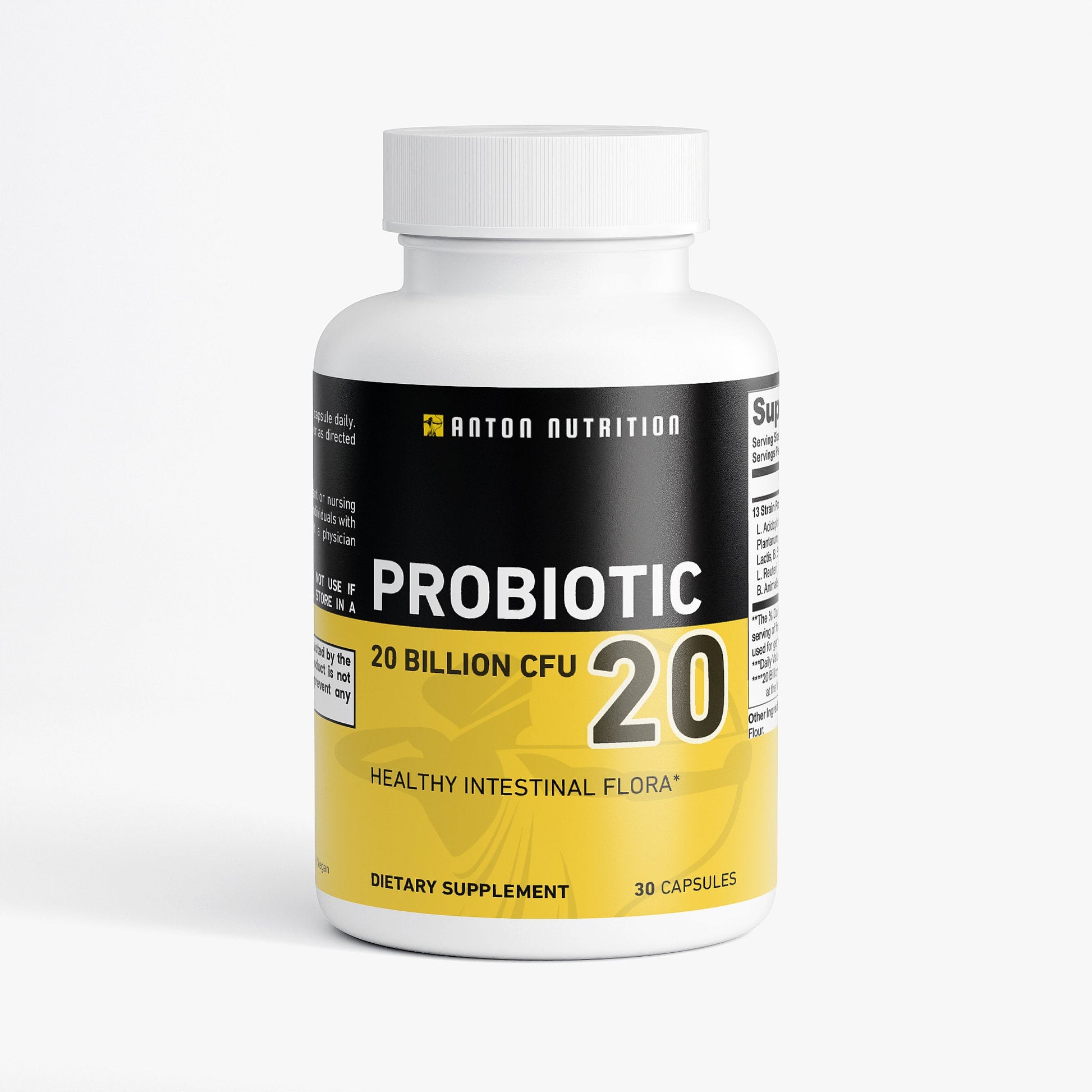 Probiotic 20 Billion CFU - Anton Nutrition