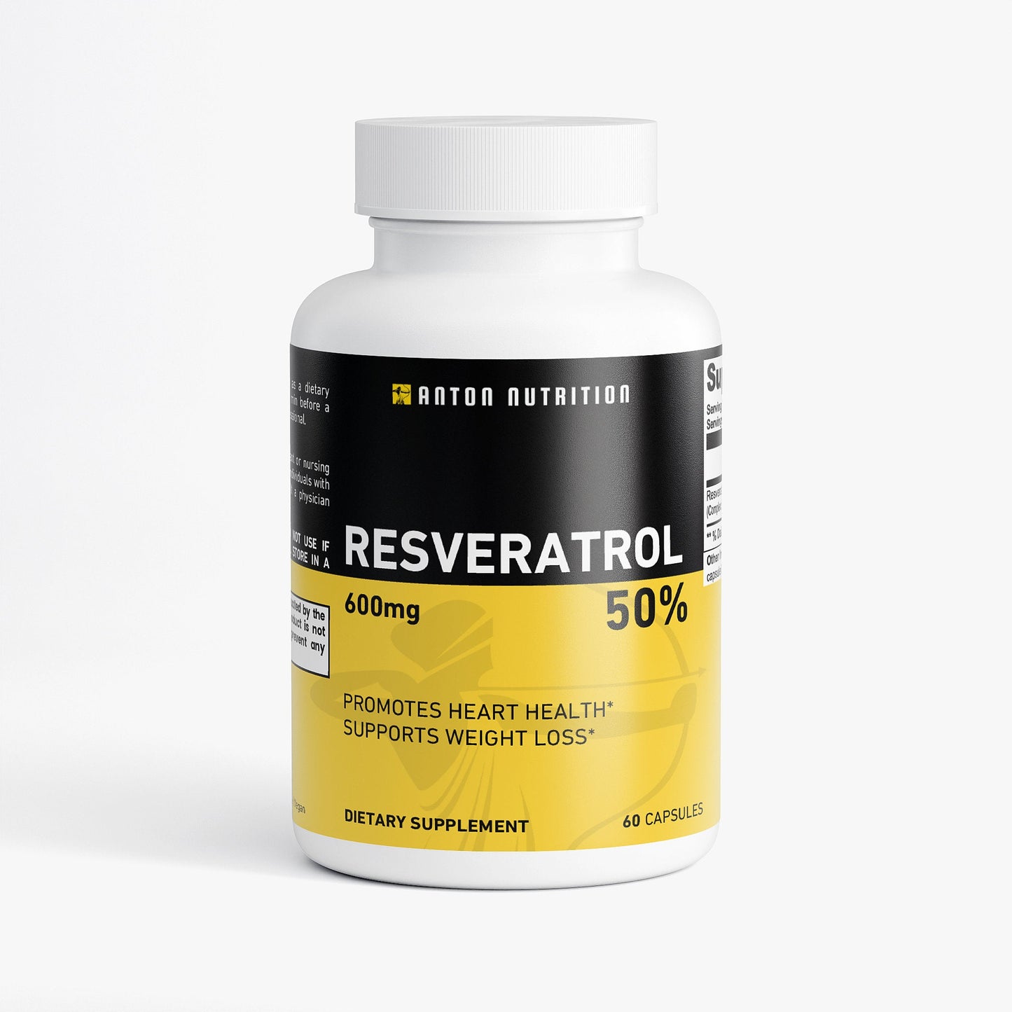 Resveratrol 600mg - Anton Nutrition