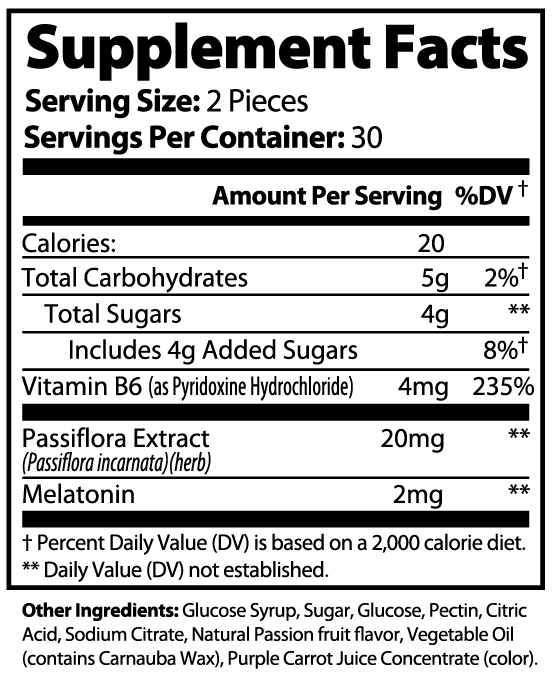 Sleep Well Gummies - Anton Nutrition