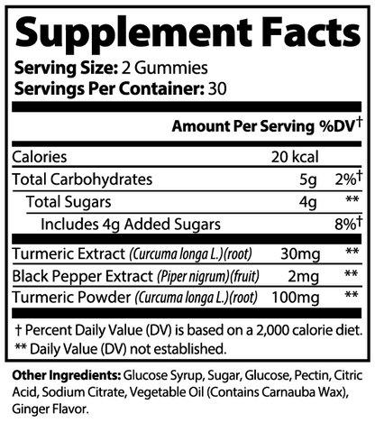 Turmeric Gummies - Anton Nutrition